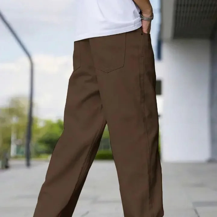 RAGZO Men Mid-Rise Jeans, Brown
