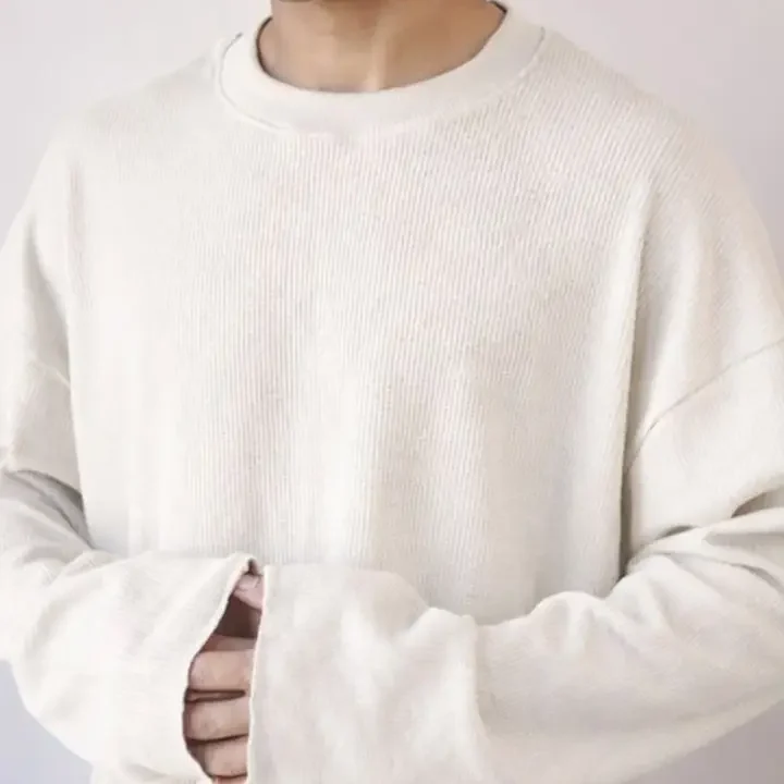 BDSQUARE Men T-shirt, Off White