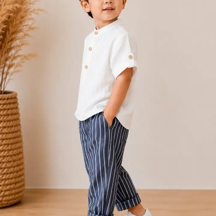 VISHVA CREATION Self Design Shirt with Trousers, Multi (myntra-43119017)