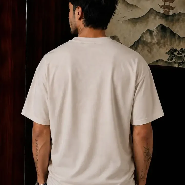 Force Men Printed T-shirt, Beige