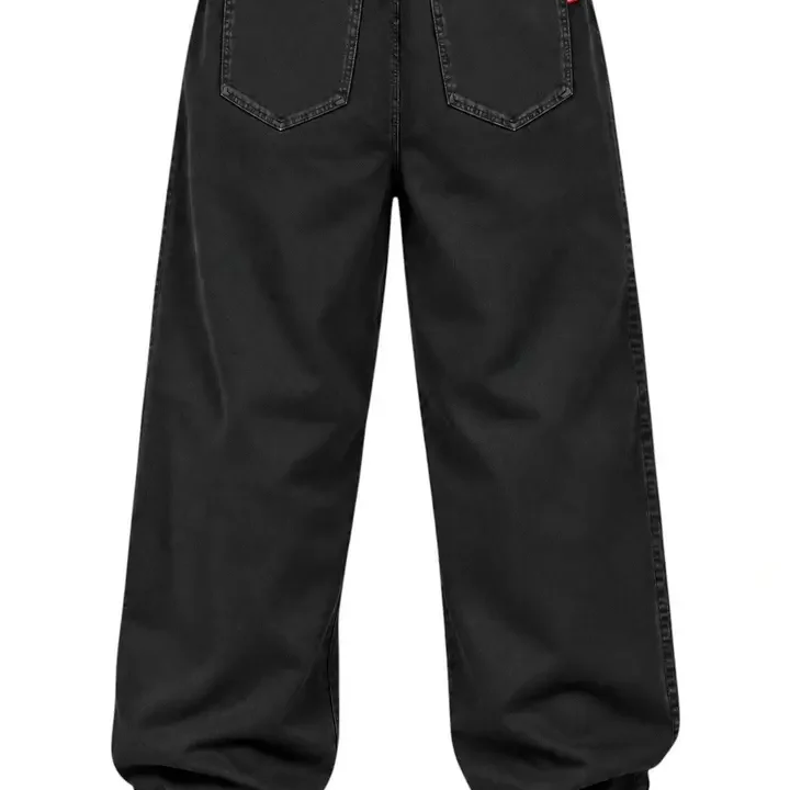 AH Zeeshan Junior Boys Relaxed Trousers, Black